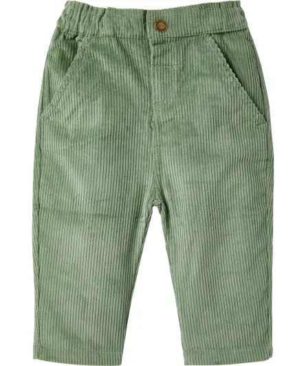 Grüne Cordhose