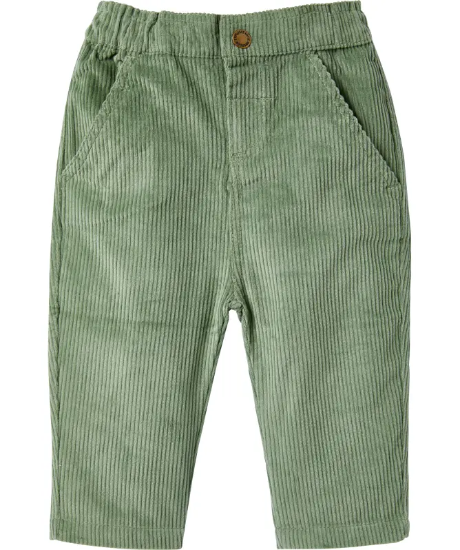 Grüne Cordhose