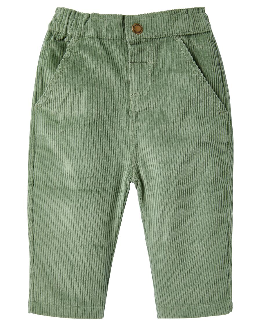 Grüne Cordhose hellgrün