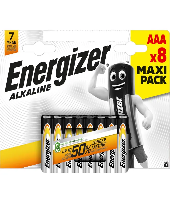 Energizer Alkaline Power AAA-Batterien