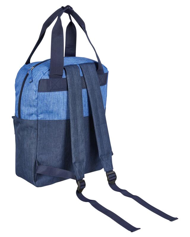 Marl backpack for women, blue (KiK Rucksack Melange (blau)) — KiK, authentic German product in Morocco