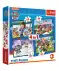 Trefl Lizenz Kinderpuzzles blau