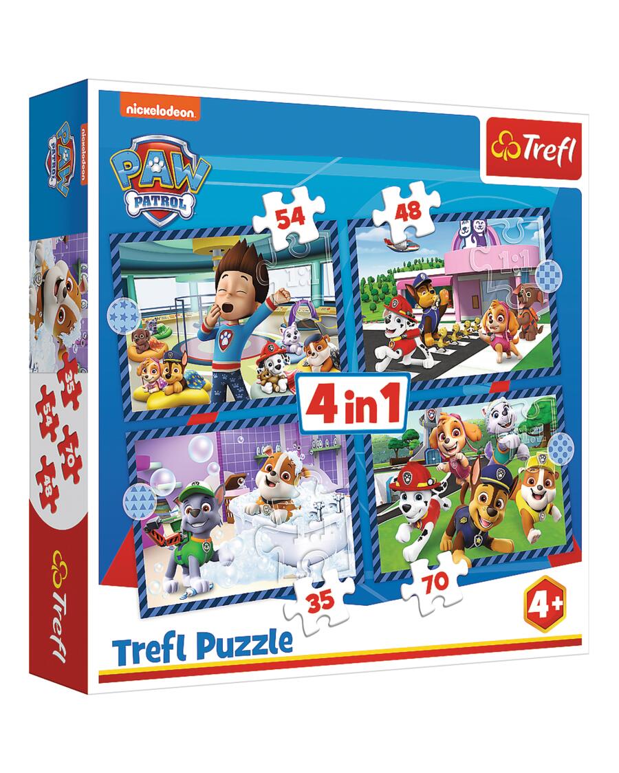 Trefl Lizenz Kinderpuzzles blau