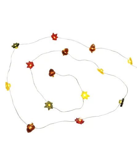LED podzimní světlený řetěz