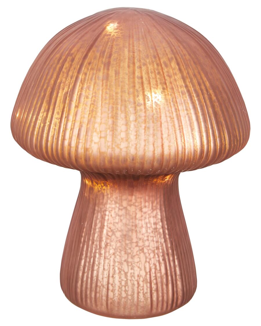 LED-Pilz Herbst braun