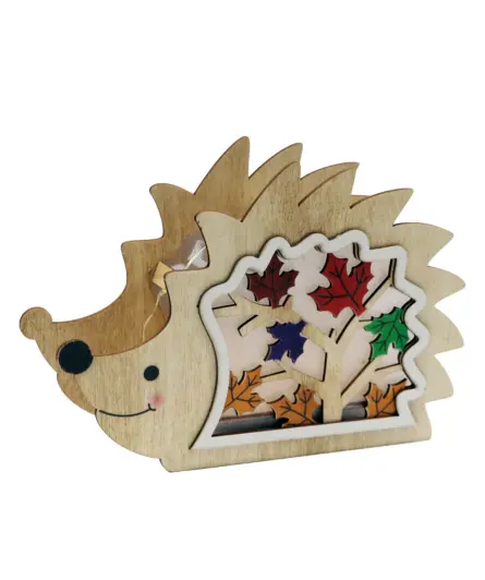 LED-Holztier Herbst