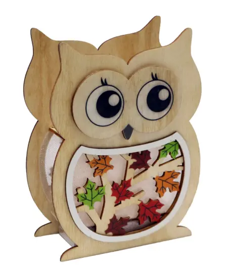 LED-Holztier Herbst