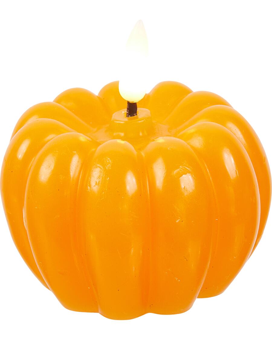 LED-Kürbis Herbst orange