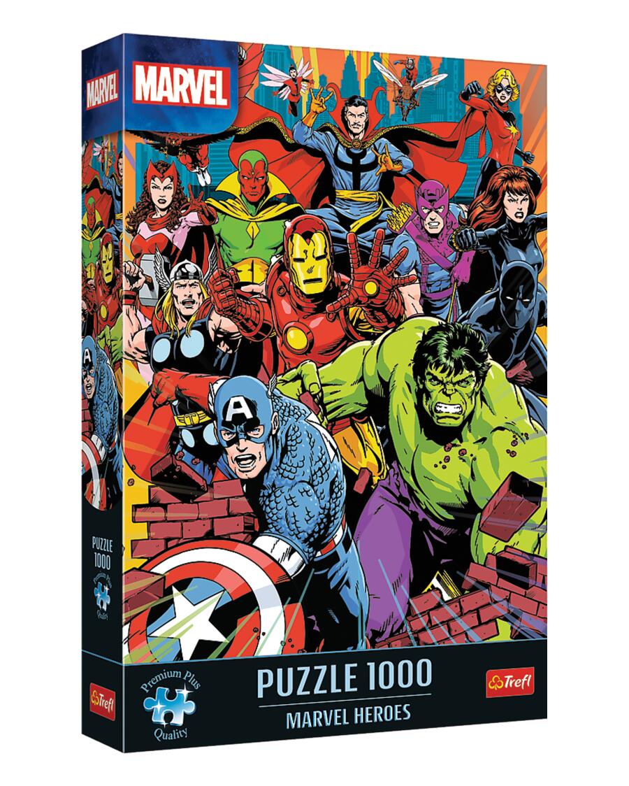 Trefl Lizenz Puzzle 1.000 Teile rot