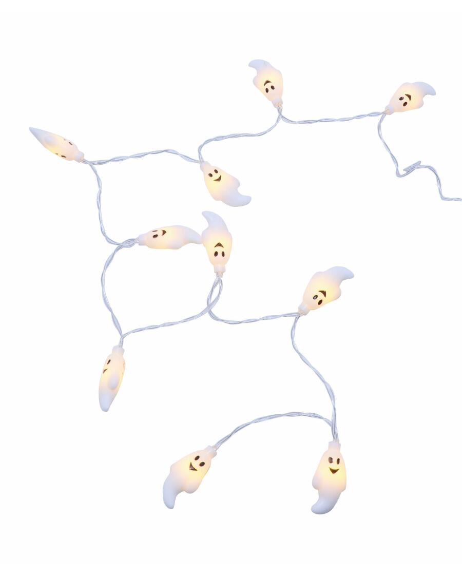 Halloween LED Lichtslinger wit
