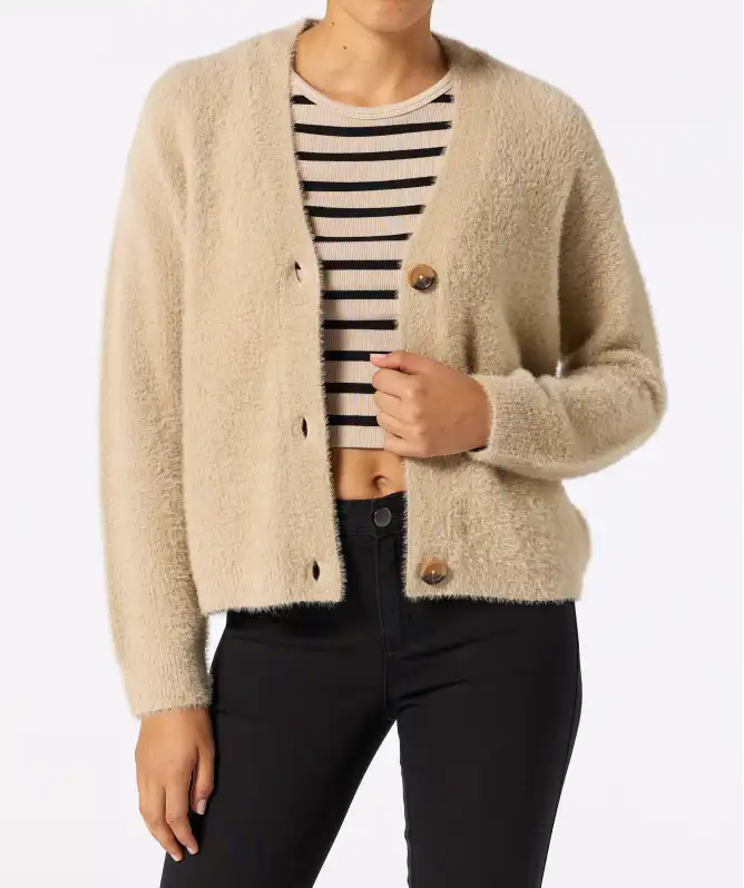 Fluffy vest