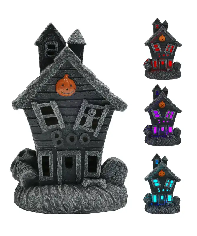 LED halloween huis