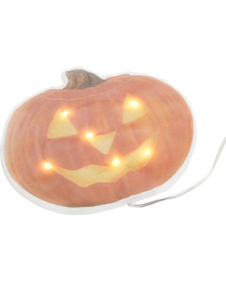 LED-Fenstersticker Halloween orange