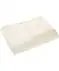 Flanellen deken uni offwhite