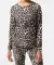 Langarmshirt Leo Leopardendruck