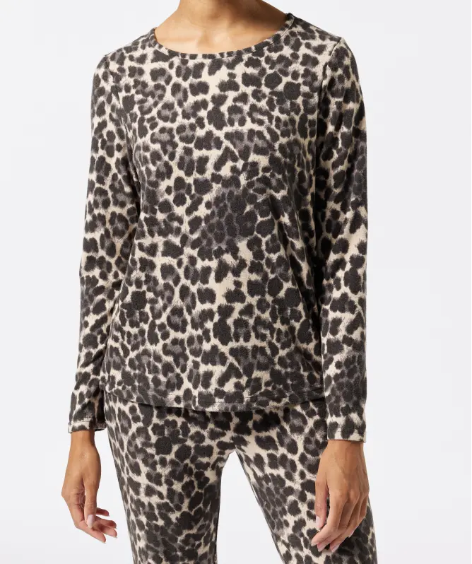 Shirt met lange mouwen luipaard