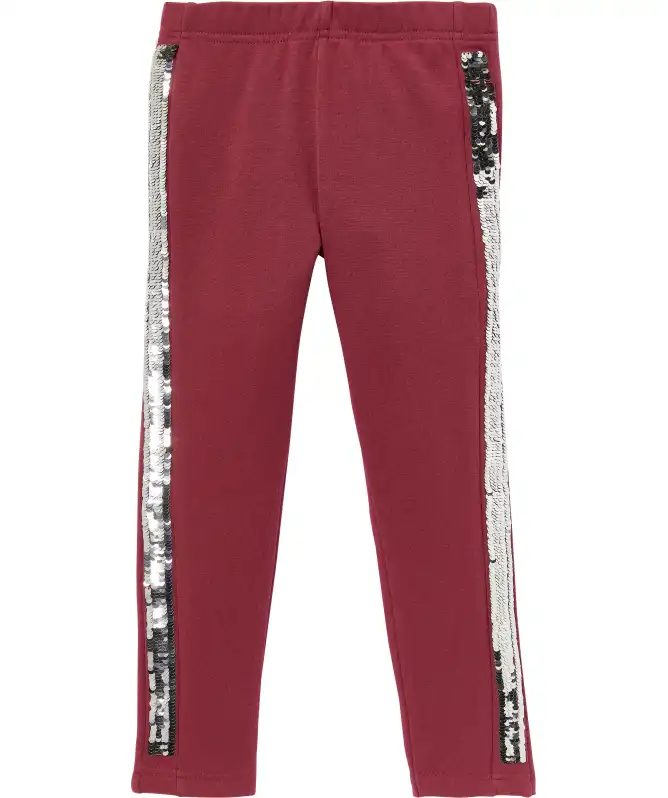 Thermo-Leggings mit Wendepailletten