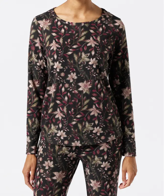 Bedrukt shirt met lange mouwen