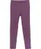 Thermo-Leggings mit Strass lila