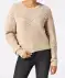 Chenille-Pullover hellbraun
