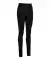 Thermo legging met fleece zwart