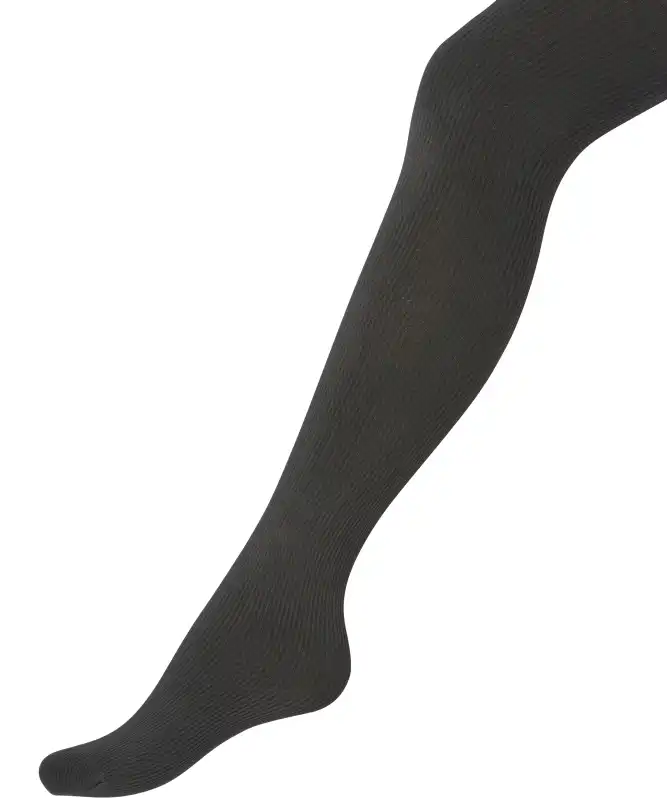 Gerippte Strumpfhose