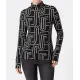 Langarmshirt mit Rollkragen
