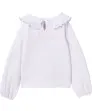 Bluse mit Bubikragen