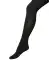Strumpfhose mit Zopfmuster schwarz