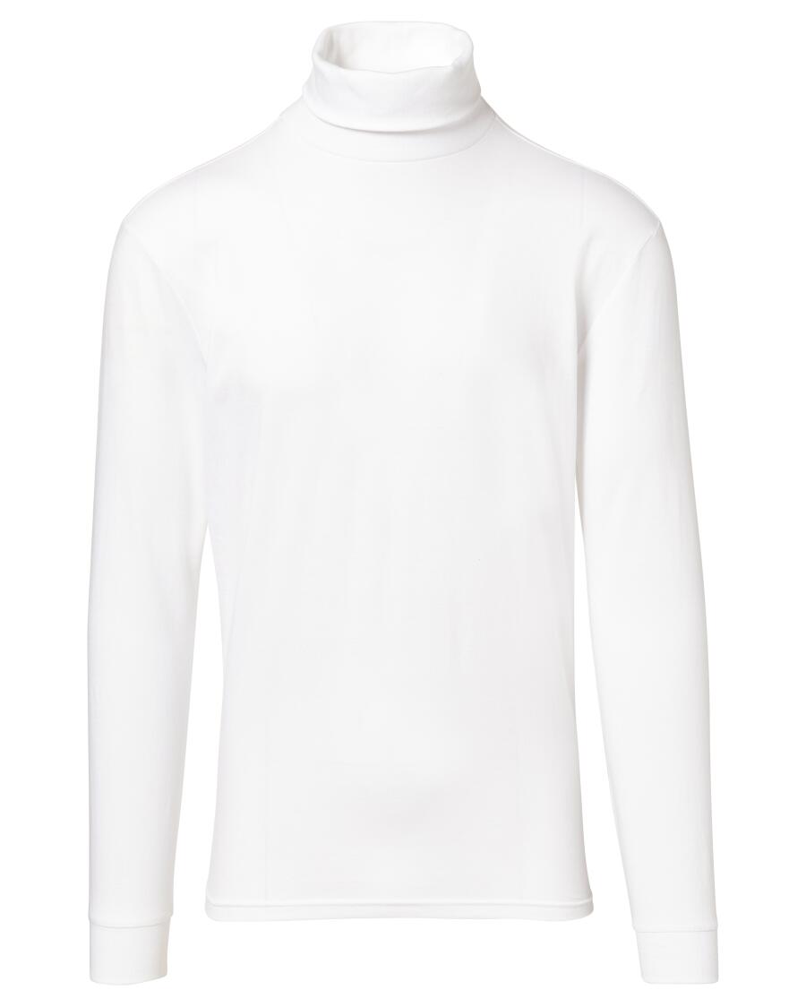 Sweter z golfem basic Identic, proste obszycie