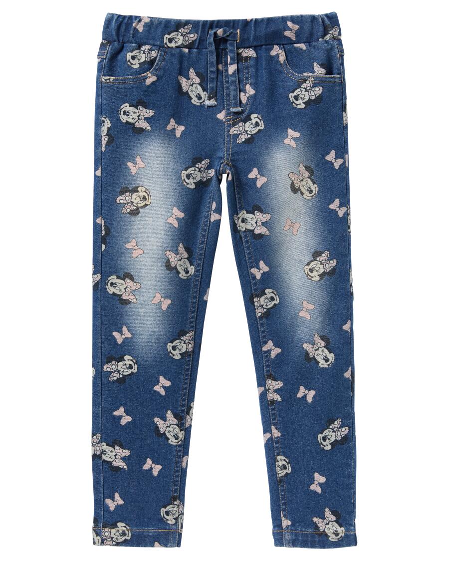 Minnie Mouse-jeans denimblauw
