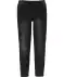 Jeans mit elastischem Bund Denim black