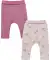 Baby joggingbroek donkerroze
