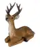 Deco hert bruin