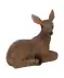 Kerstdecoratie hert bruin