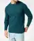 Strickpullover Melange petrol melange