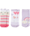 Socken mit Flausch-Details flieder