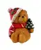 Kerstdecoratie beer bruin