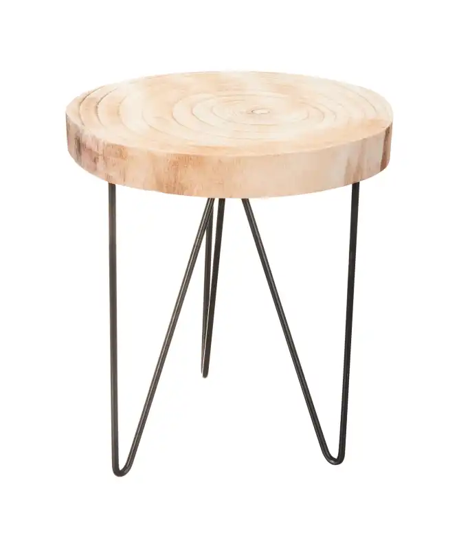 Beistelltisch mit Baumscheibe