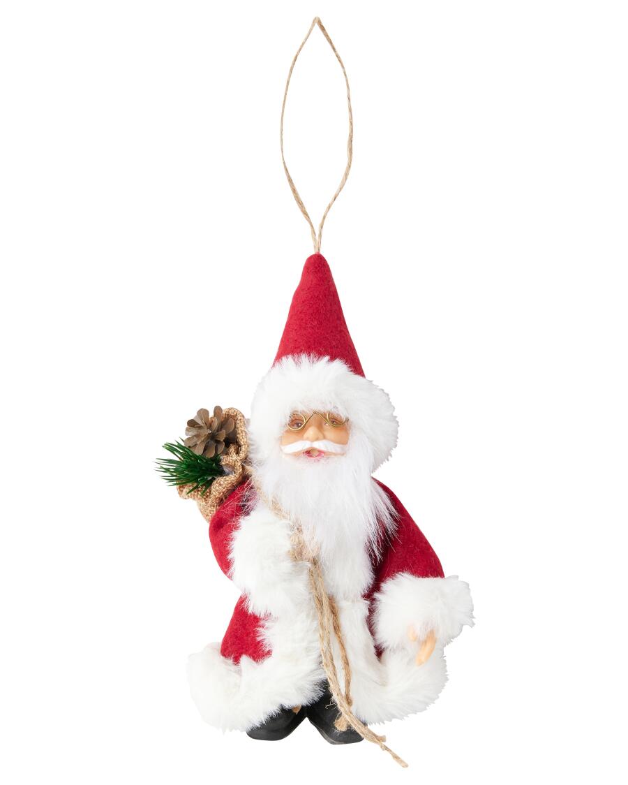 Kerstman decoratie rood