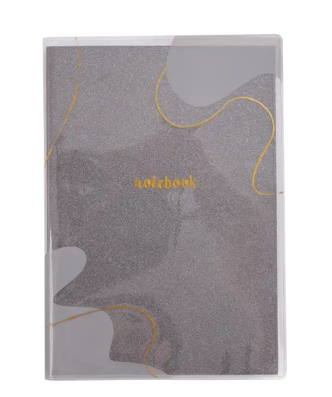 Notizbuch mit Glitzer