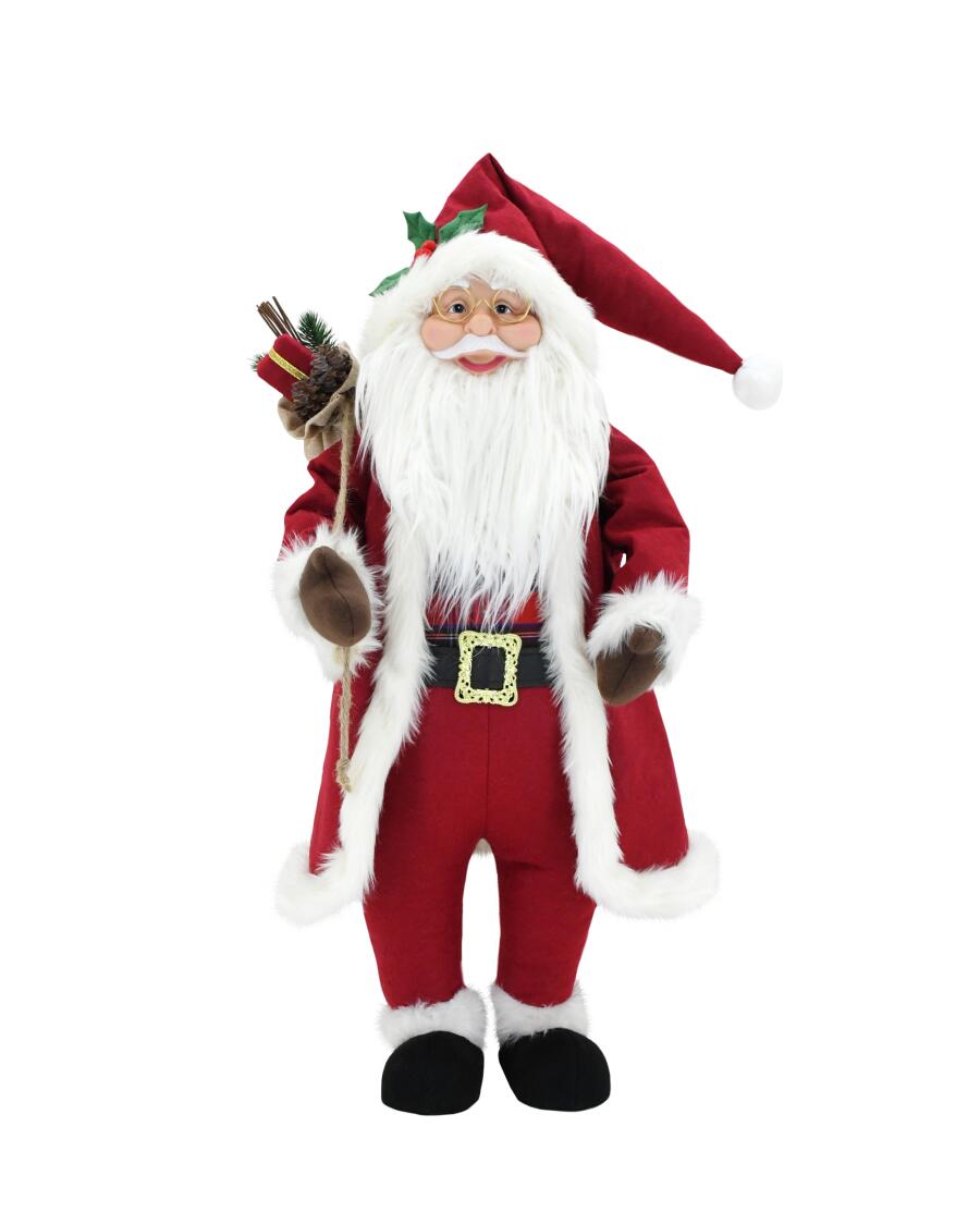 Deko-Weihnachtsmann rot