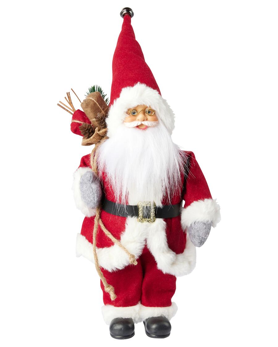 Deko-Weihnachtsmann rot