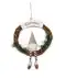 Deco kerstkrans naturel