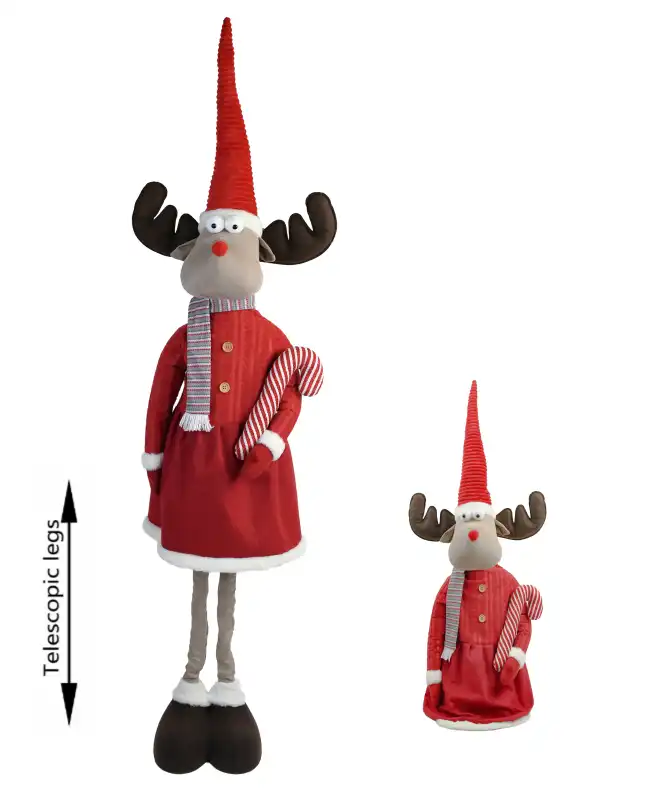 XXL deco rendier kerst