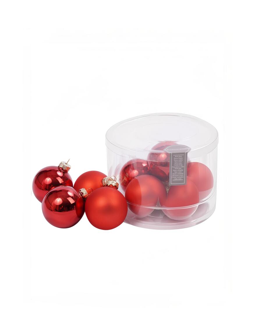Christbaumkugeln rot