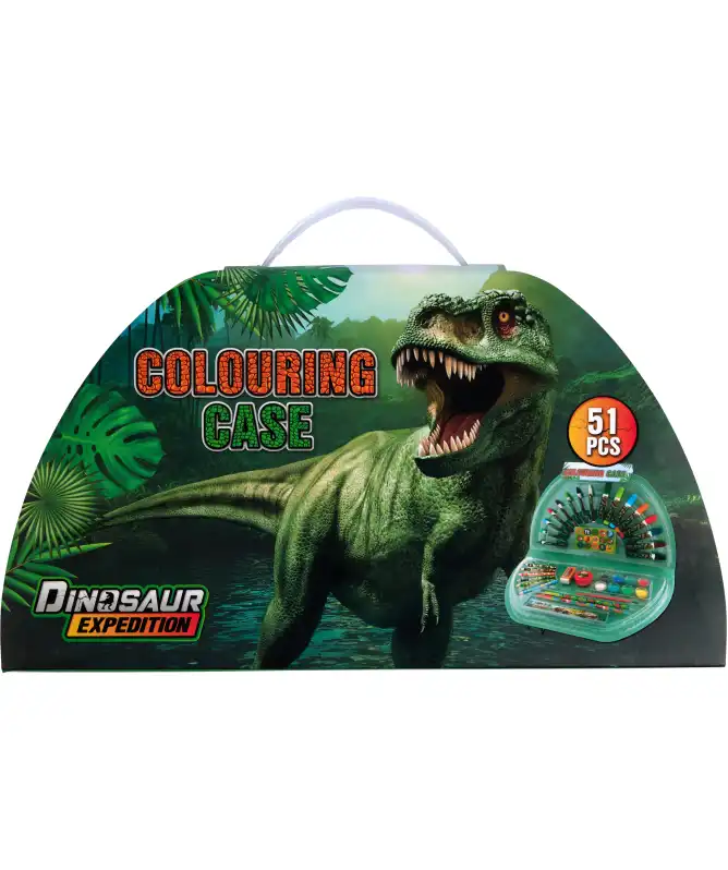 Malkoffer Dinosaurier