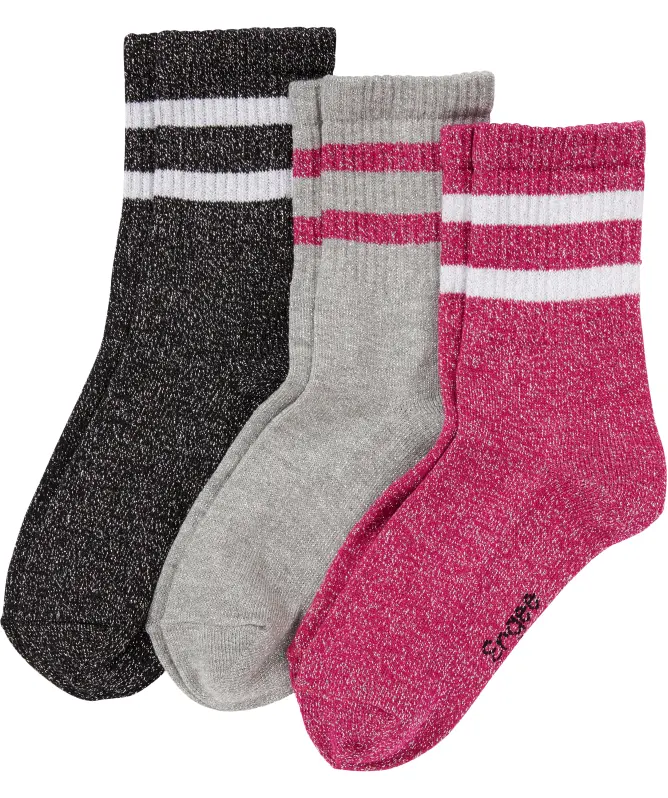 Tennissocken mit Glitzerfäden