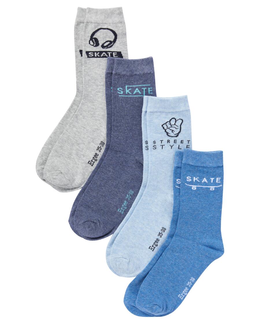 Socken grau