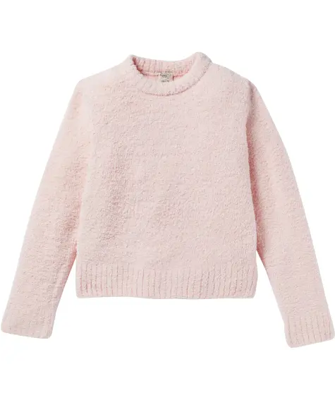 Flauschpullover in Rosa
